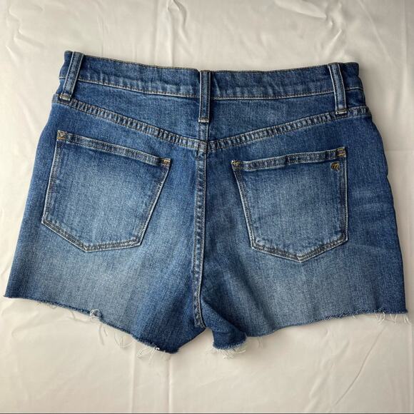 Madewell High Rise Cutoff Denim Shorts Size 27 - Picture 4 of 7